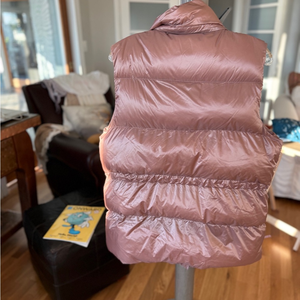 Athleta Mauve Puffer Vest - Picture 2 of 4